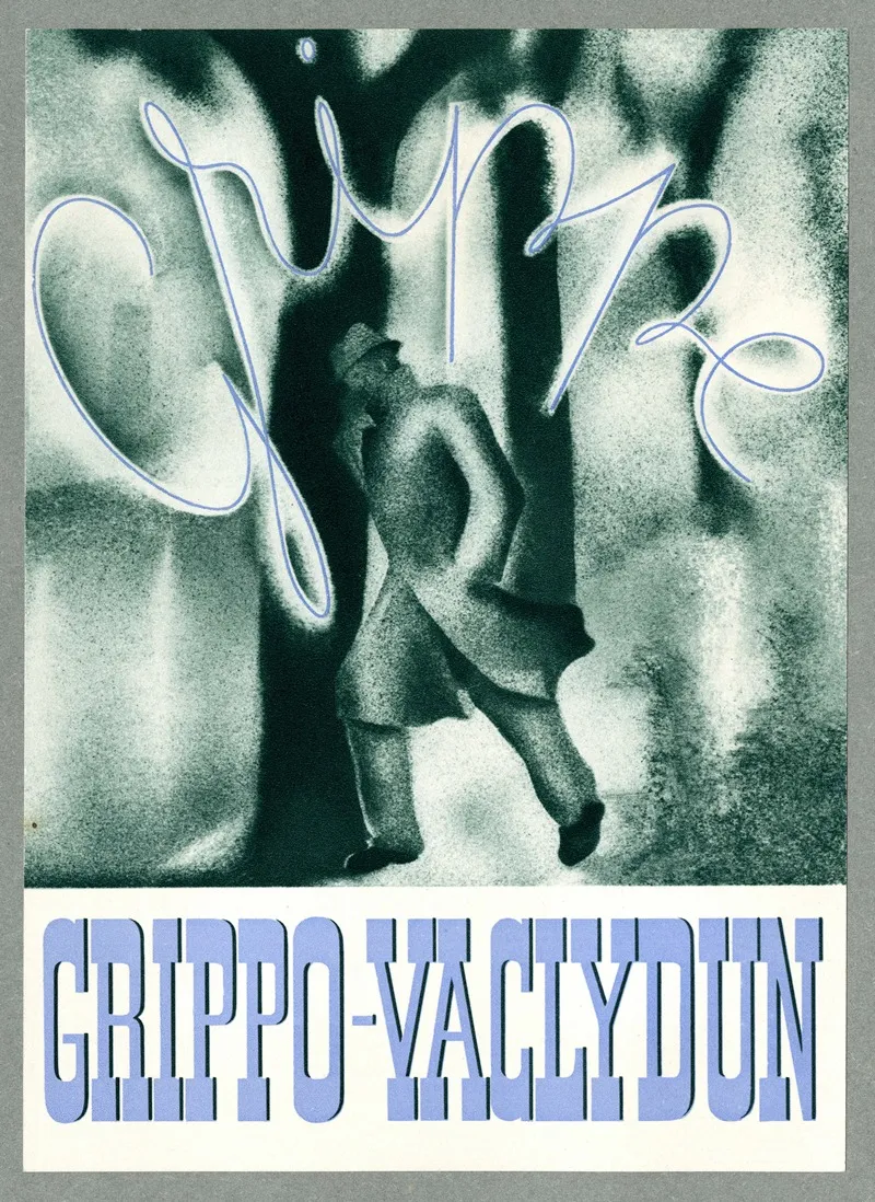 Grippo Vaclydun 4 Wall Art by Laboratoires pharmaceutiques Corbière - High-Resolution Digital Print