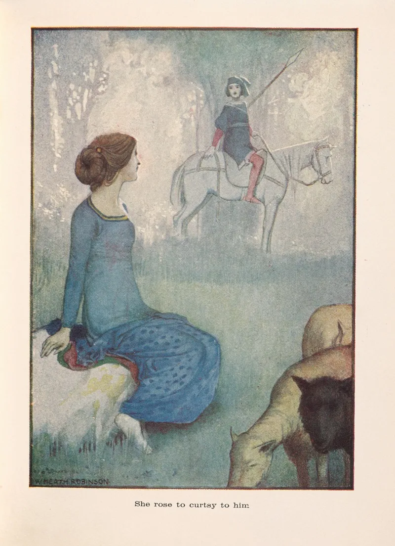 Griselda She Rose To Curtsy To Him