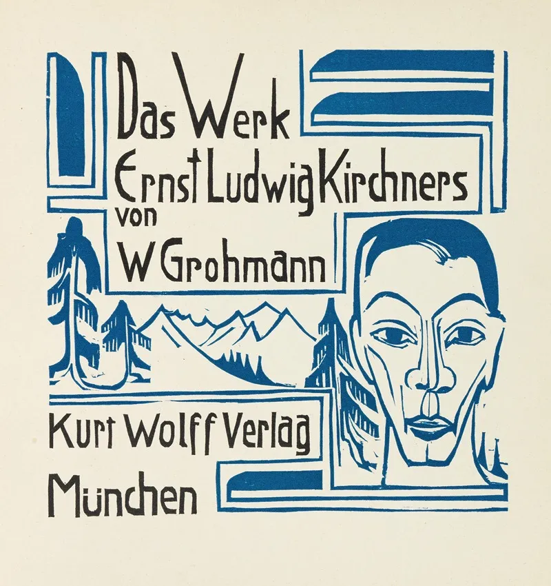 Grohmann Das Werk Ernst Ludwig Kirchners Wall Art by Ernst Ludwig Kirchner - High-Resolution Digital Print