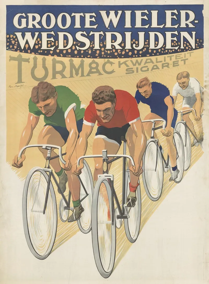 Groote Wieler Wedstrijden Wall Art by Arnold van Roessel - High-Resolution Digital Print