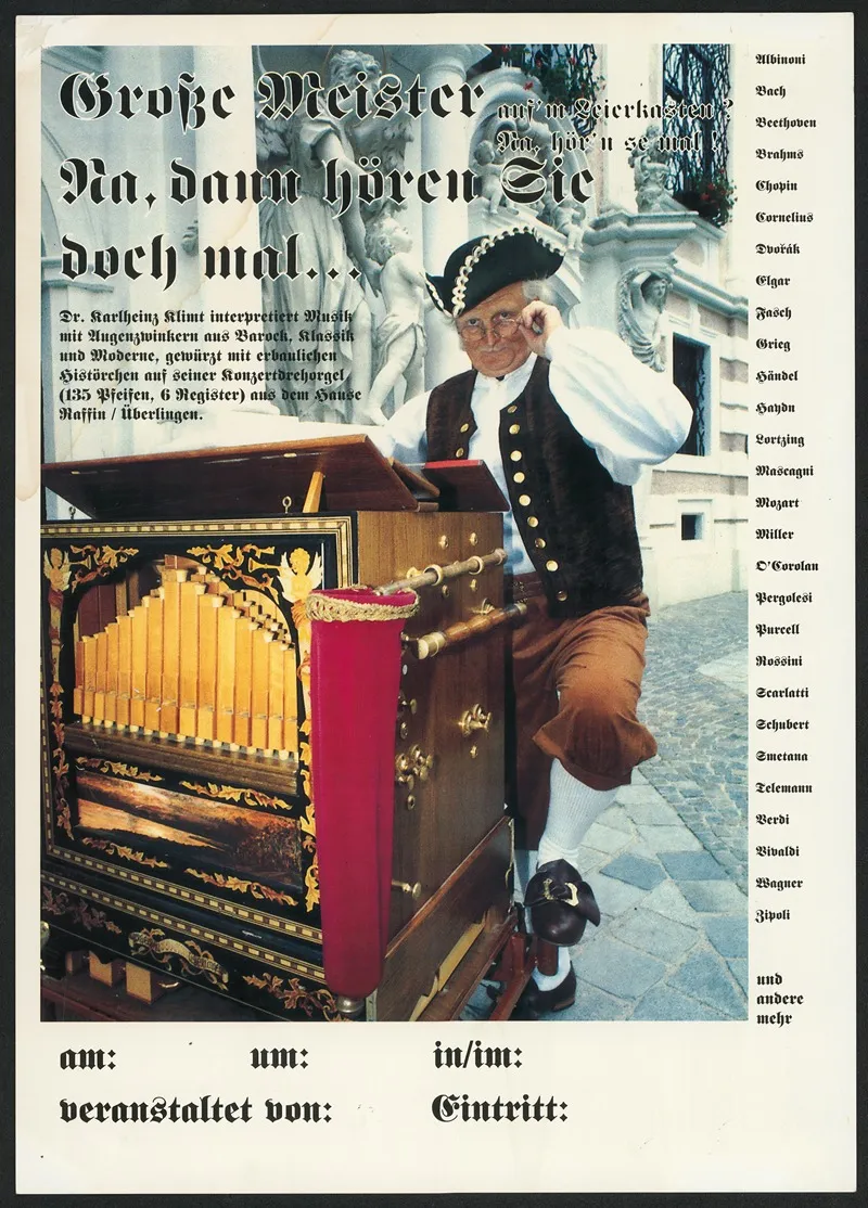 Grosse Meister Na Dann Horen Sie Doch Mal