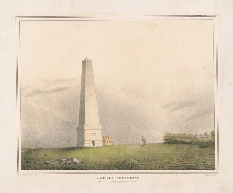 Groton Monument Wall Art by Kellogg, D.W. &amp; Co. - High-Resolution Digital Print
