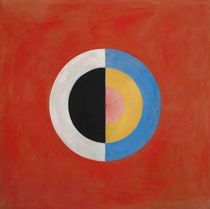 Group Ixsuw No 17 The Swan No 17 Wall Art by Hilma af Klint - High-Resolution Digital Print