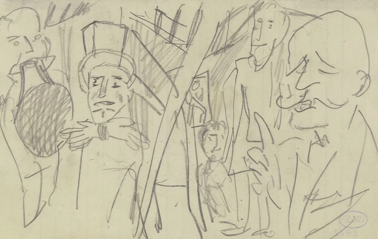 Group Of Circus Artists