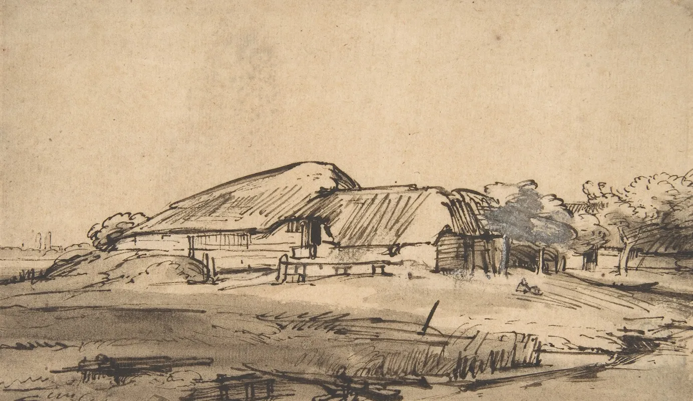 Group Of Farm Buildings