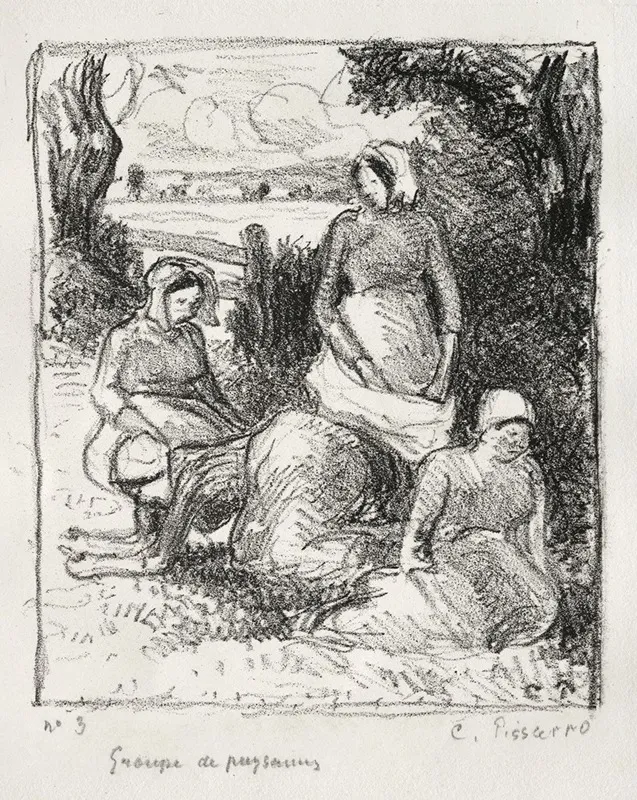 Group Of Peasants
