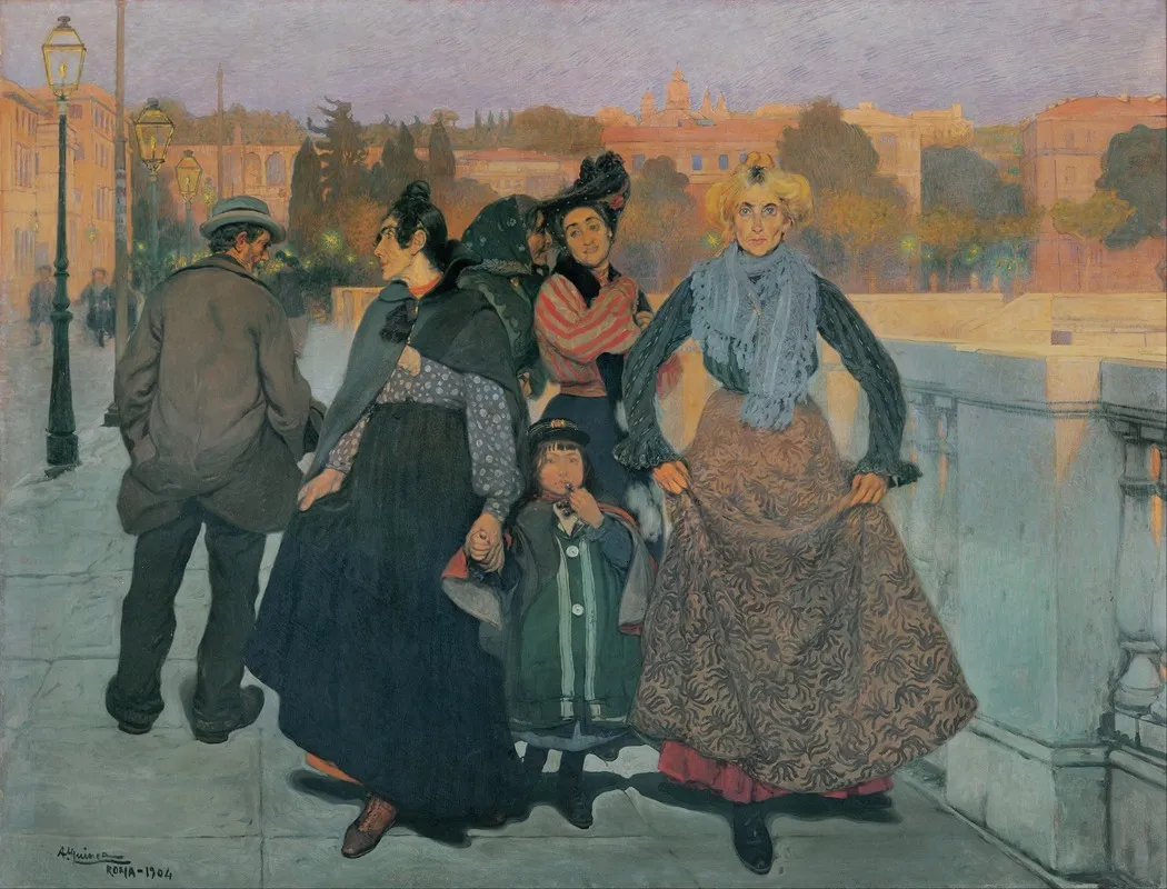 Group Of People Wall Art by Anselmo Guinea - High-Resolution Digital Print