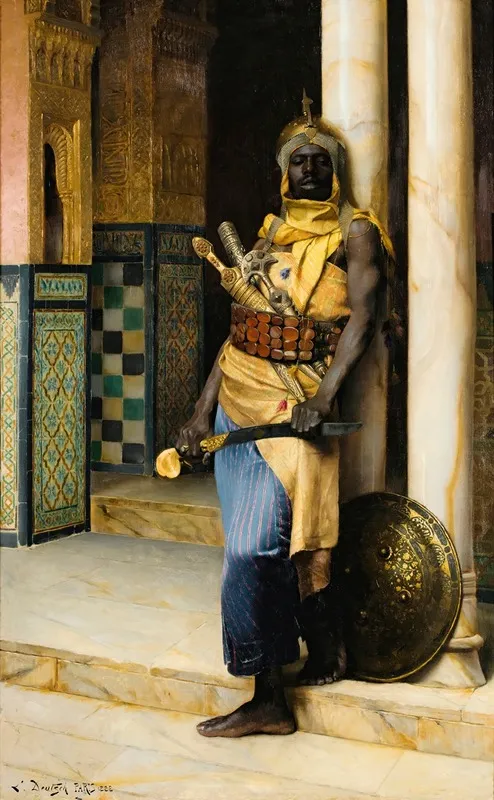 Guarding The Palace