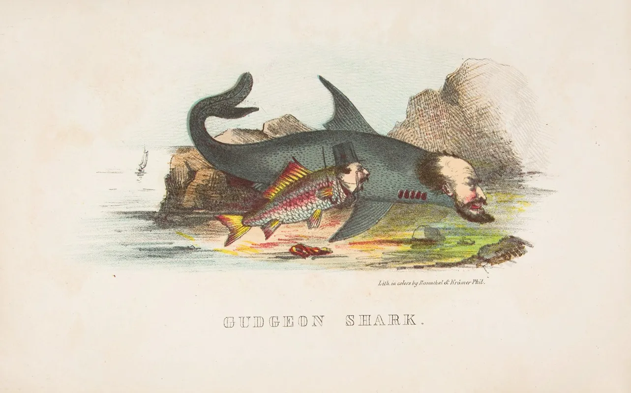 Gudgeon And Shark