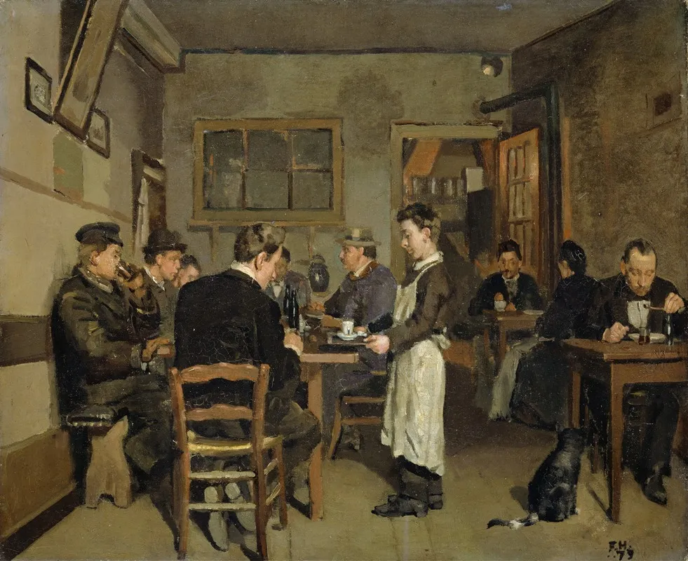 Guest House Wall Art by Ferdinand Hodler - High-Resolution Digital Print
