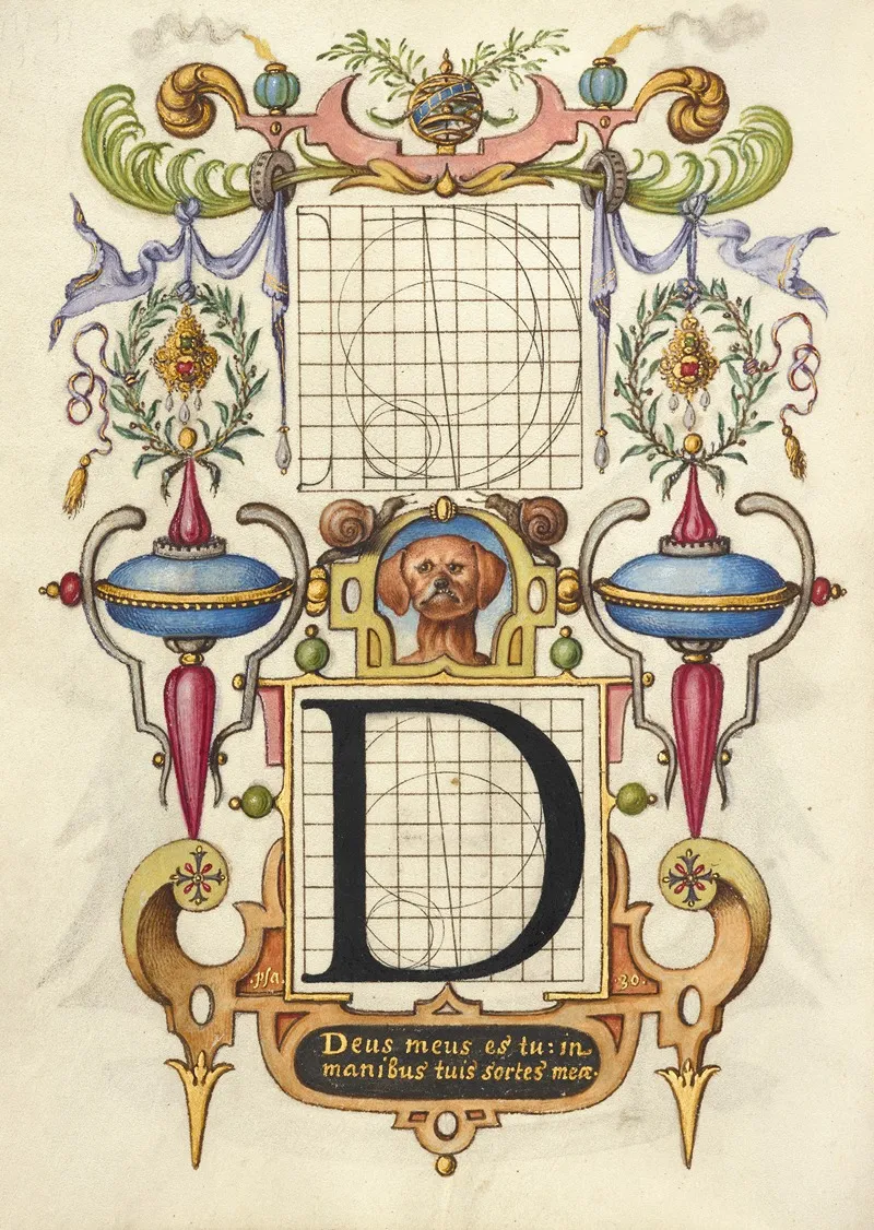 Guide For Constructing The Letter D
