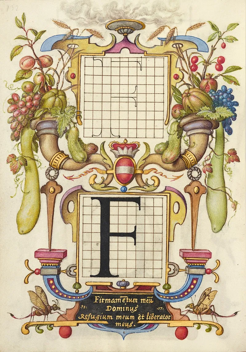 Guide For Constructing The Letter F