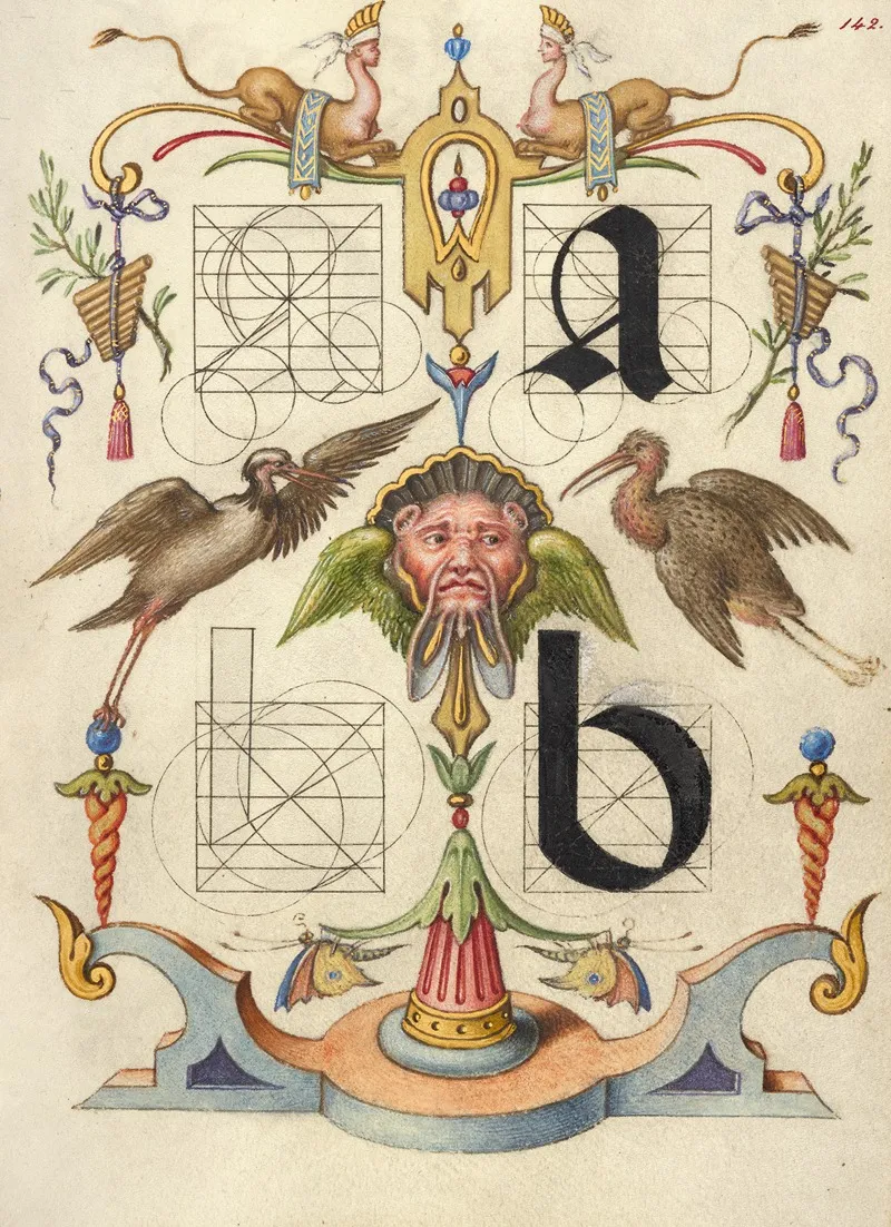 Guide For Constructing The Letters A And B