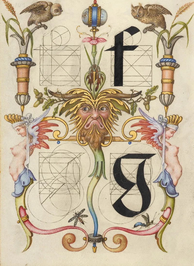 Guide For Constructing The Letters F And G