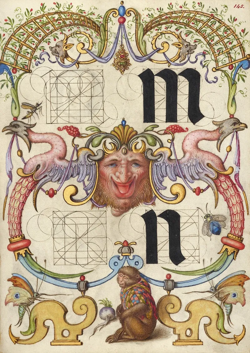 Guide For Constructing The Letters M And N