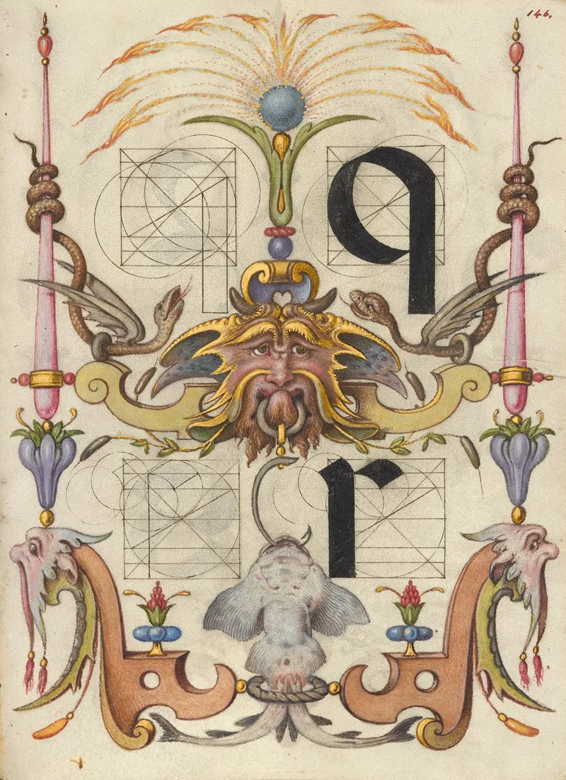 Guide For Constructing The Letters Q And R