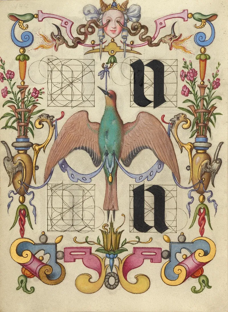 Guide For Constructing The Letters U And V