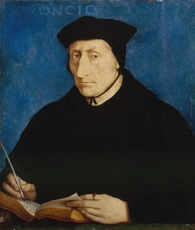 Guillaume Bude 1467 1540 Wall Art by Jean Clouet - High-Resolution Digital Print
