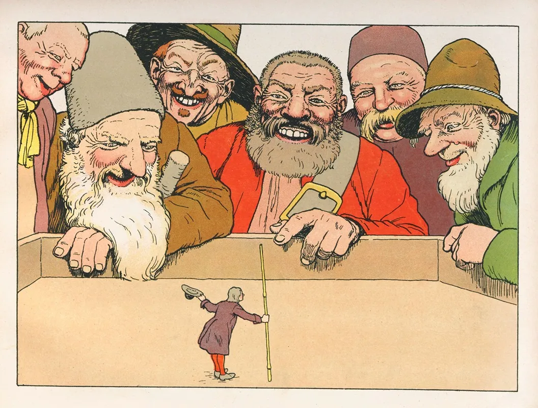 Gullivers Reisen Pl 6 Wall Art by Hans Schroedter - High-Resolution Digital Print