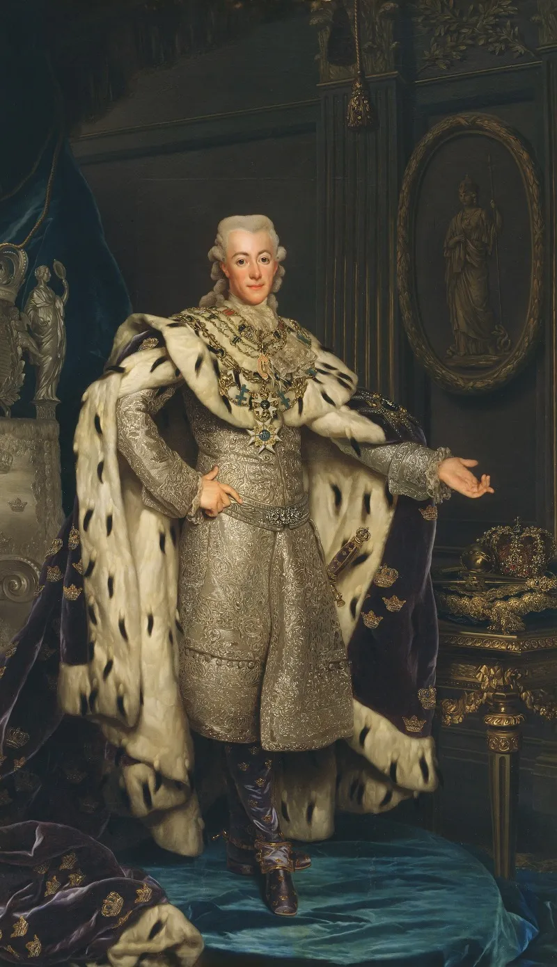 Gustav Iii 1746 1792 Konung Av Sverige Wall Art by Alexander Roslin - High-Resolution Digital Print