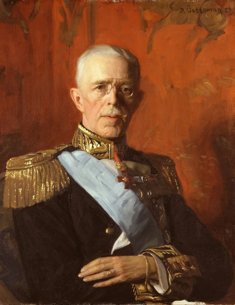 Gustav V 1858 1950 King Of Sweden