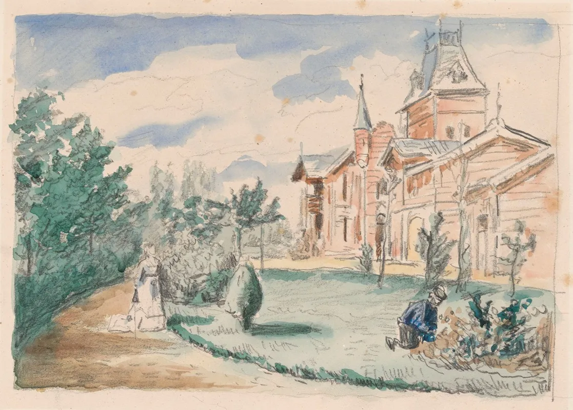 Gustave Couteauxs Country Estate