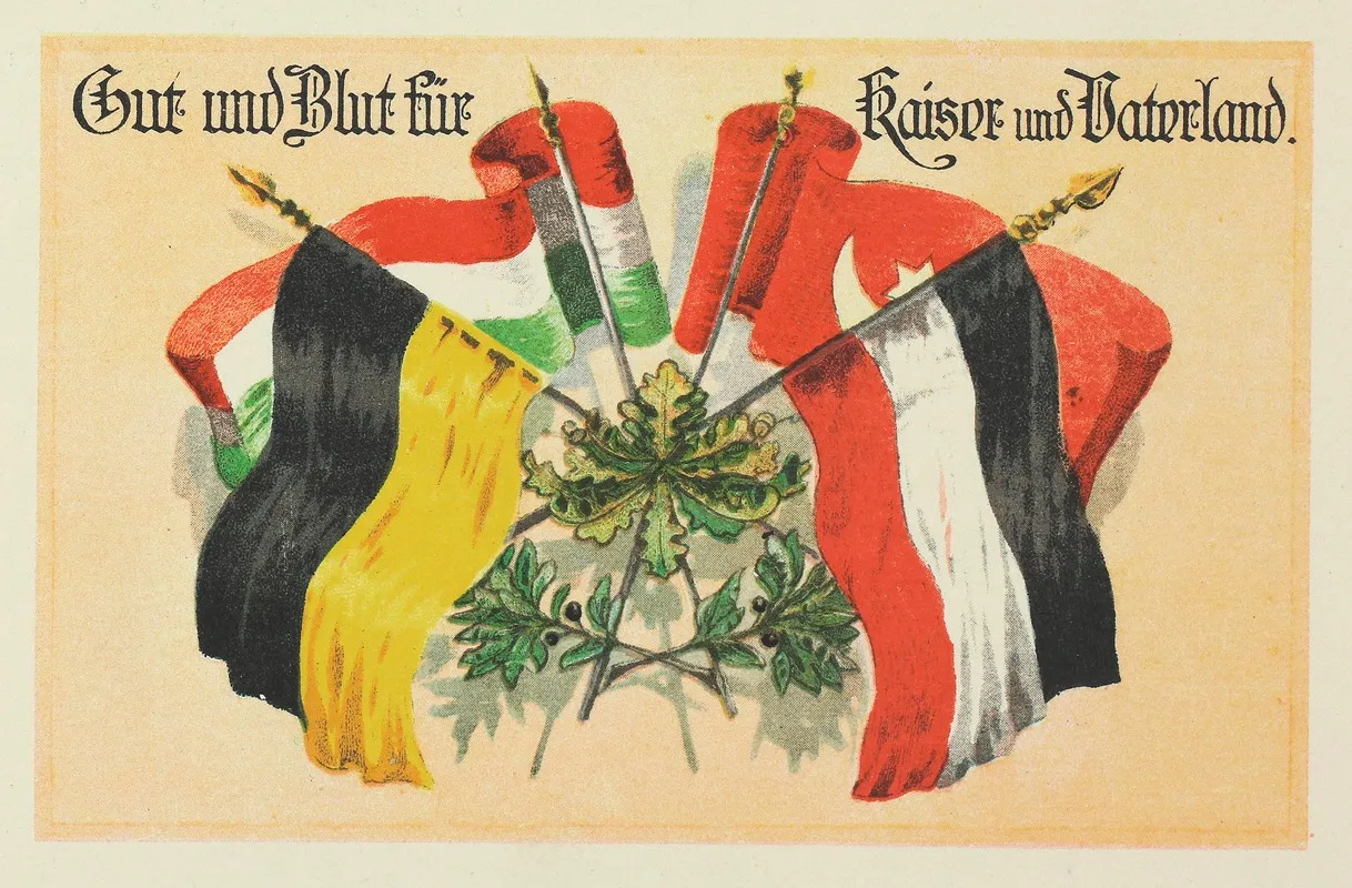 Gut Und Blut Fur Kaiser Und Vaterland Wall Art by Wiener Rotophot-Gesellschaft, Blüh & Co. - High-Resolution Digital Print