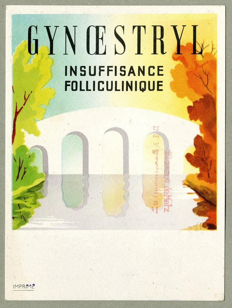 Gynoestryl 3 Wall Art by Laboratoires du docteur Roussel - High-Resolution Digital Print