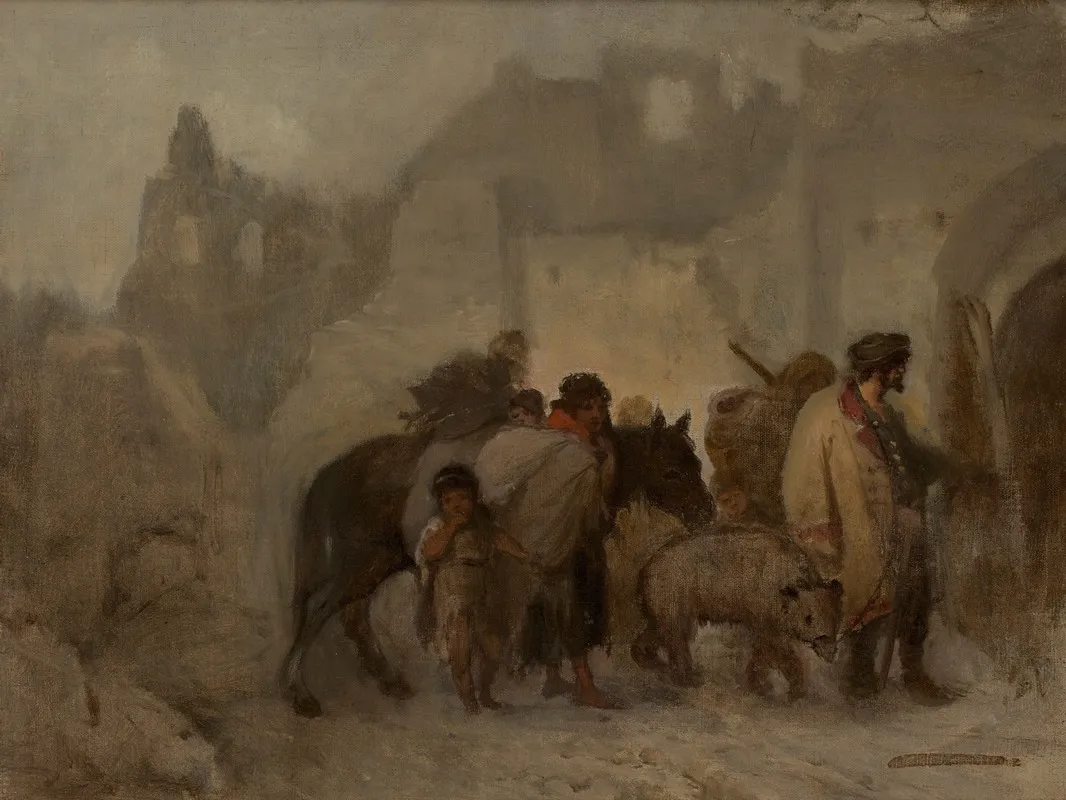 Gypsies 2 Wall Art by Aleksander Kotsis - High-Resolution Digital Print