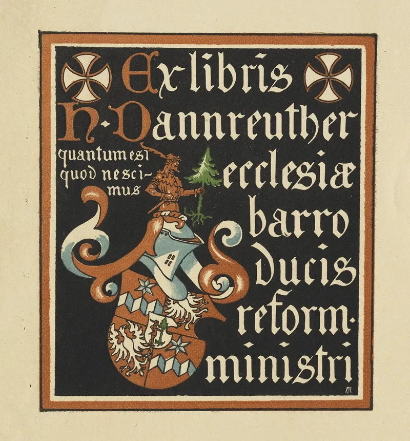 H Dannreuther Wall Art by Edmond Des Robert - High-Resolution Digital Print