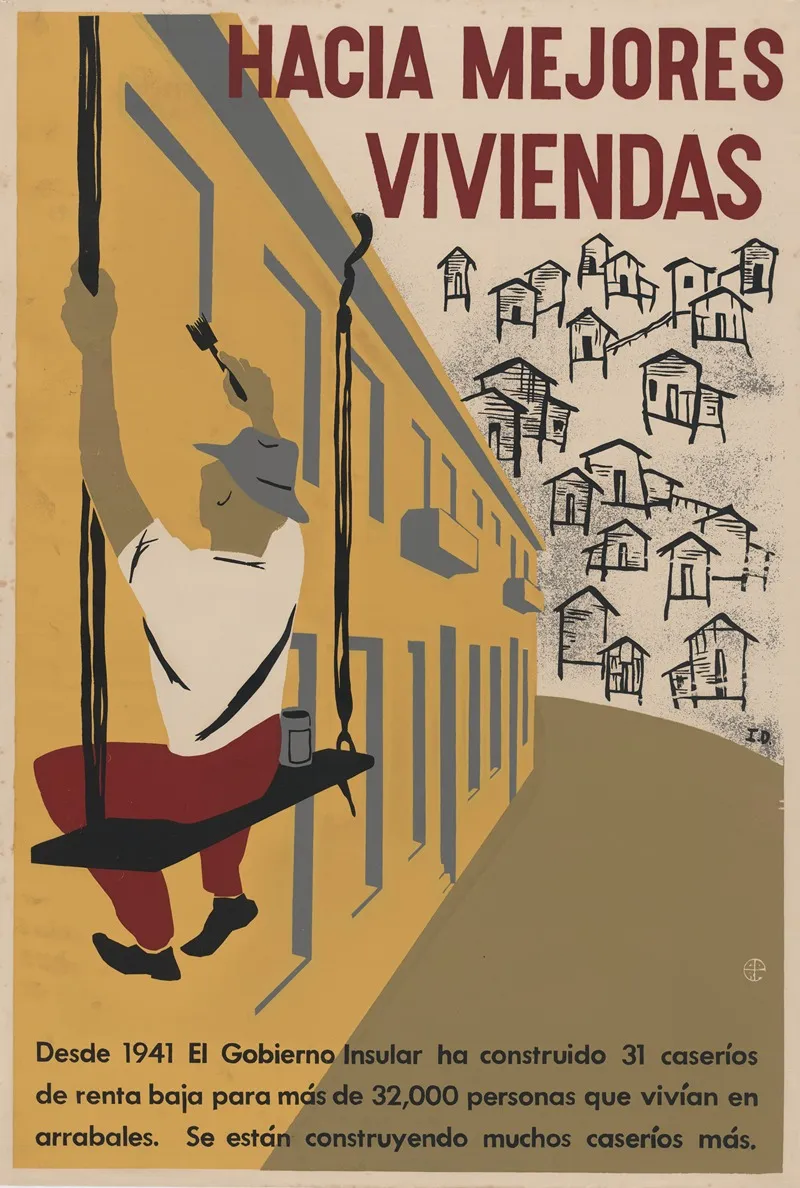 Hacia Mejores Viviendas Wall Art by Irene Delano - High-Resolution Digital Print