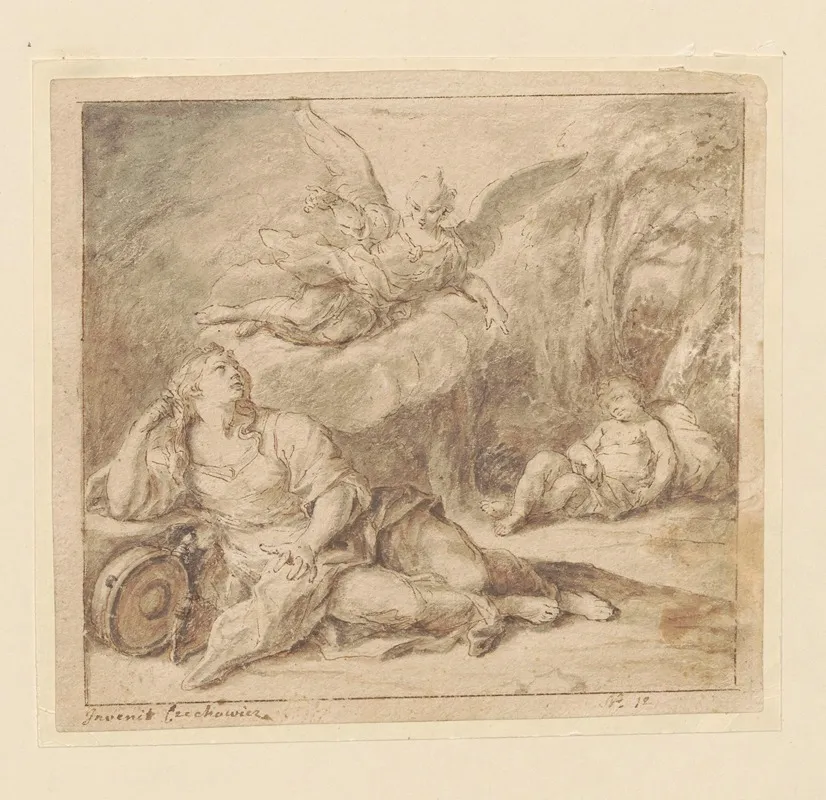 Hagar And Ishmael In The Desert 3