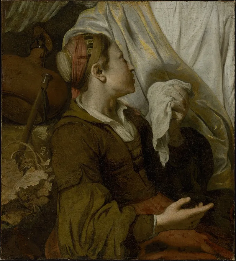 Hagar Weeping Wall Art by Gerbrand van den Eeckhout - High-Resolution Digital Print