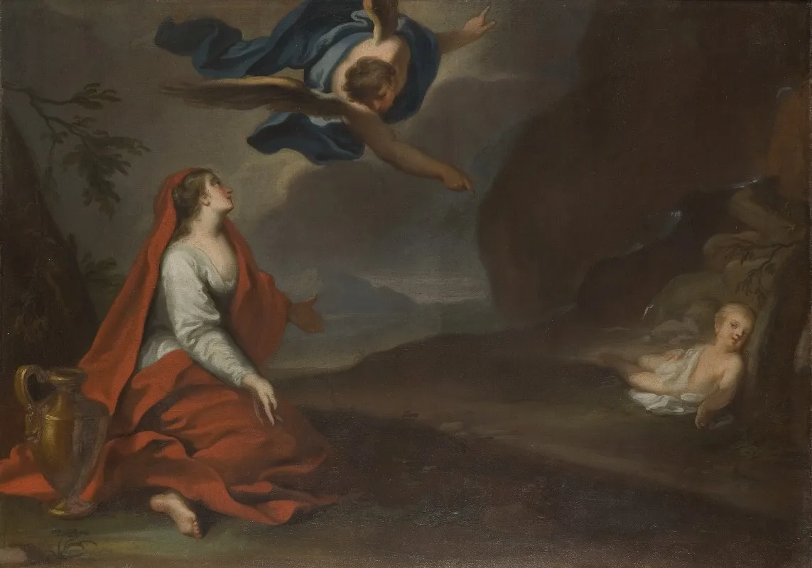 Hagar Wall Art by Georg Engelhard Schröder - High-Resolution Digital Print