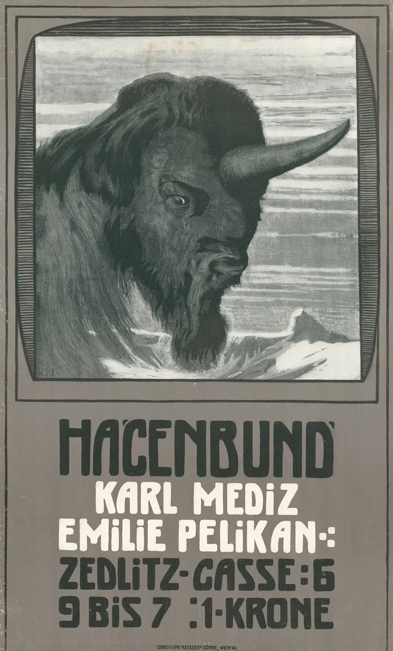 Hagenbund Karl Mediz Emilie Pelikan