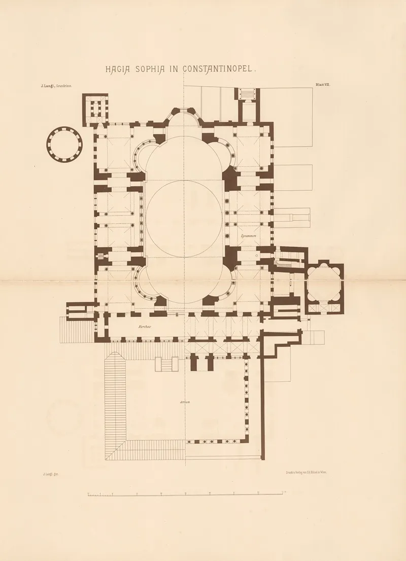 Hagia Sophia In Constan Tinopel