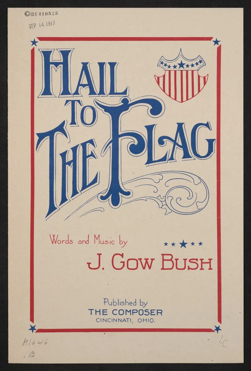 Hail To The Flag Wall Art by Anonymous - High-Resolution Digital Print