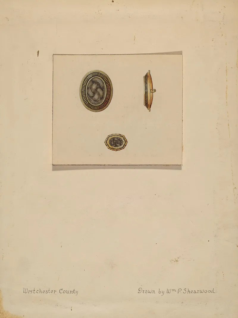 Hair Brooch And Ring