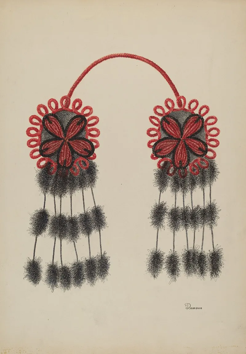 Hair Ornament 2 Wall Art by Charles Rose - High-Resolution Digital Print