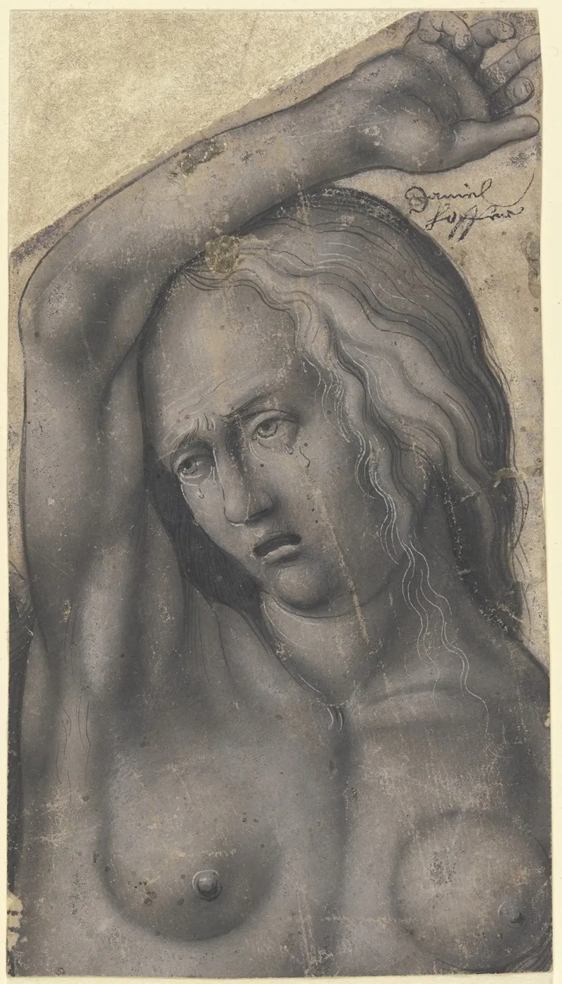 Halbfigur Einer Verzweifelten Wall Art by Daniel Hopfer - High-Resolution Digital Print