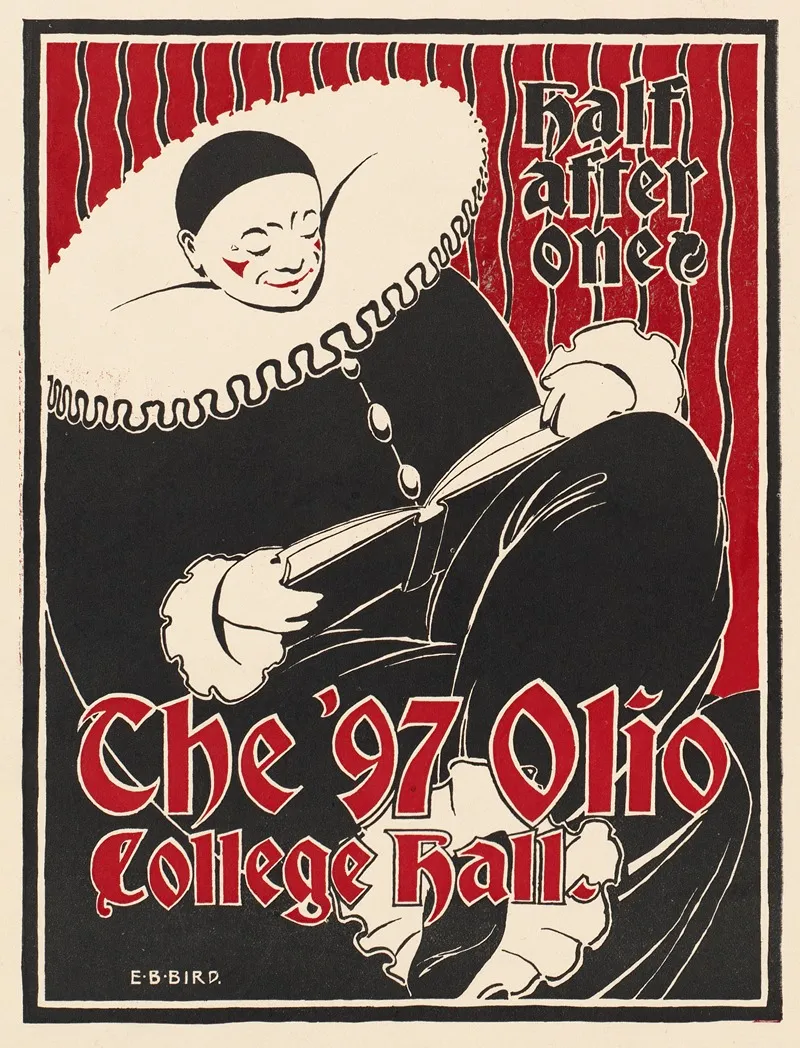 Half After One The 97 Olio College Hall Wall Art by Elisha Brown Bird - High-Resolution Digital Print