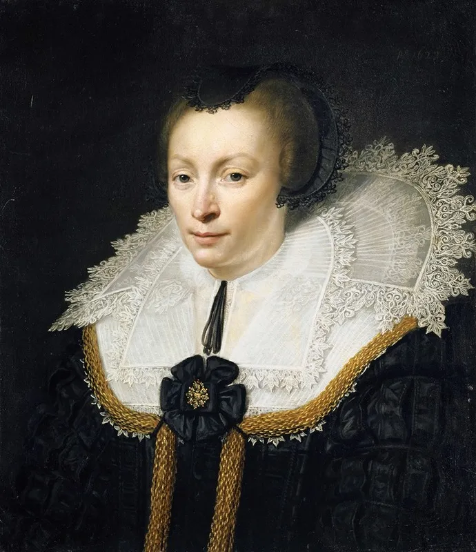 Half Length Portrait Of A Lady