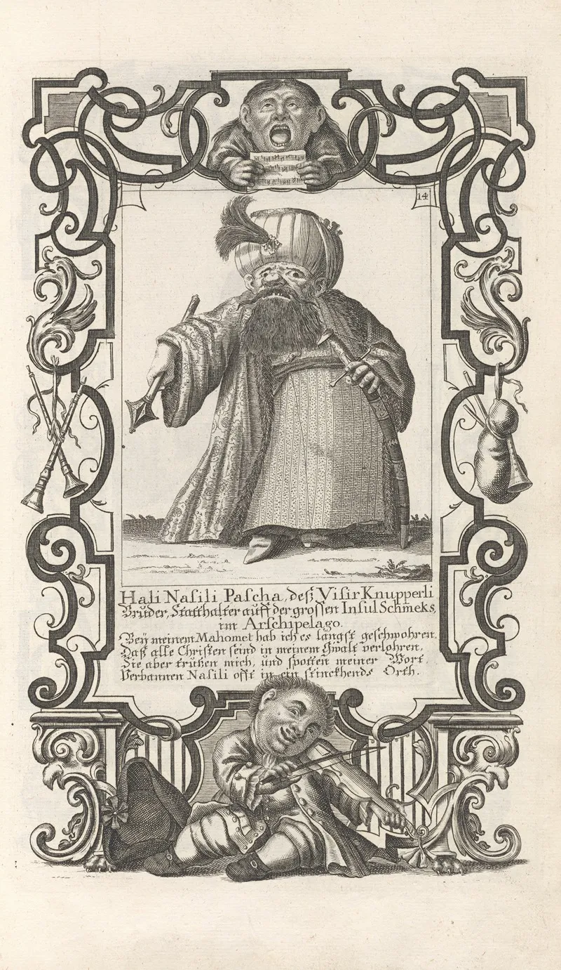 Hali Nasili Pascha Pl 14 Wall Art by Elias Baeck - High-Resolution Digital Print