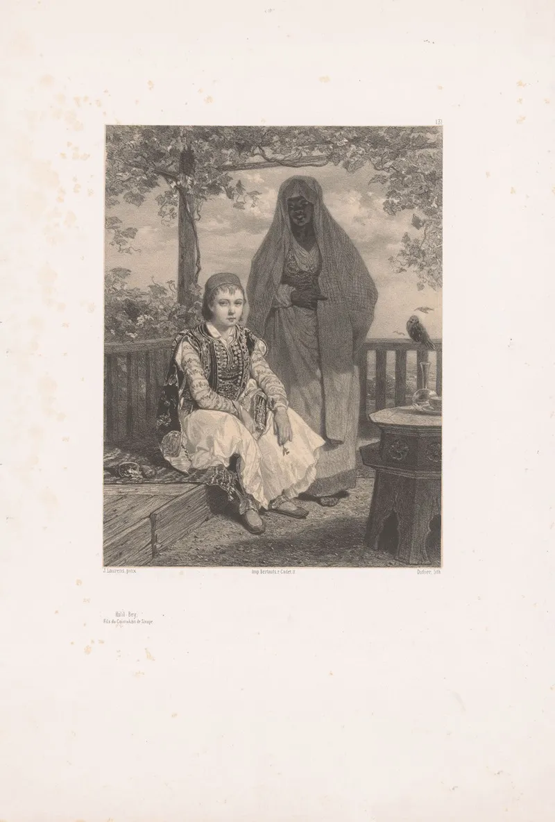 Halil Bey Fils Du Caimakan De Sinope Wall Art by Jules Didier - High-Resolution Digital Print