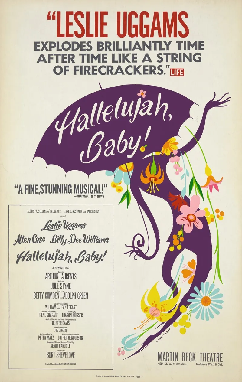 Hallelujah Baby Wall Art by Hilary Knight - High-Resolution Digital Print