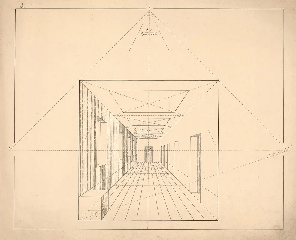 Hallway Wall Art by Søren Jacob Grønvald - High-Resolution Digital Print