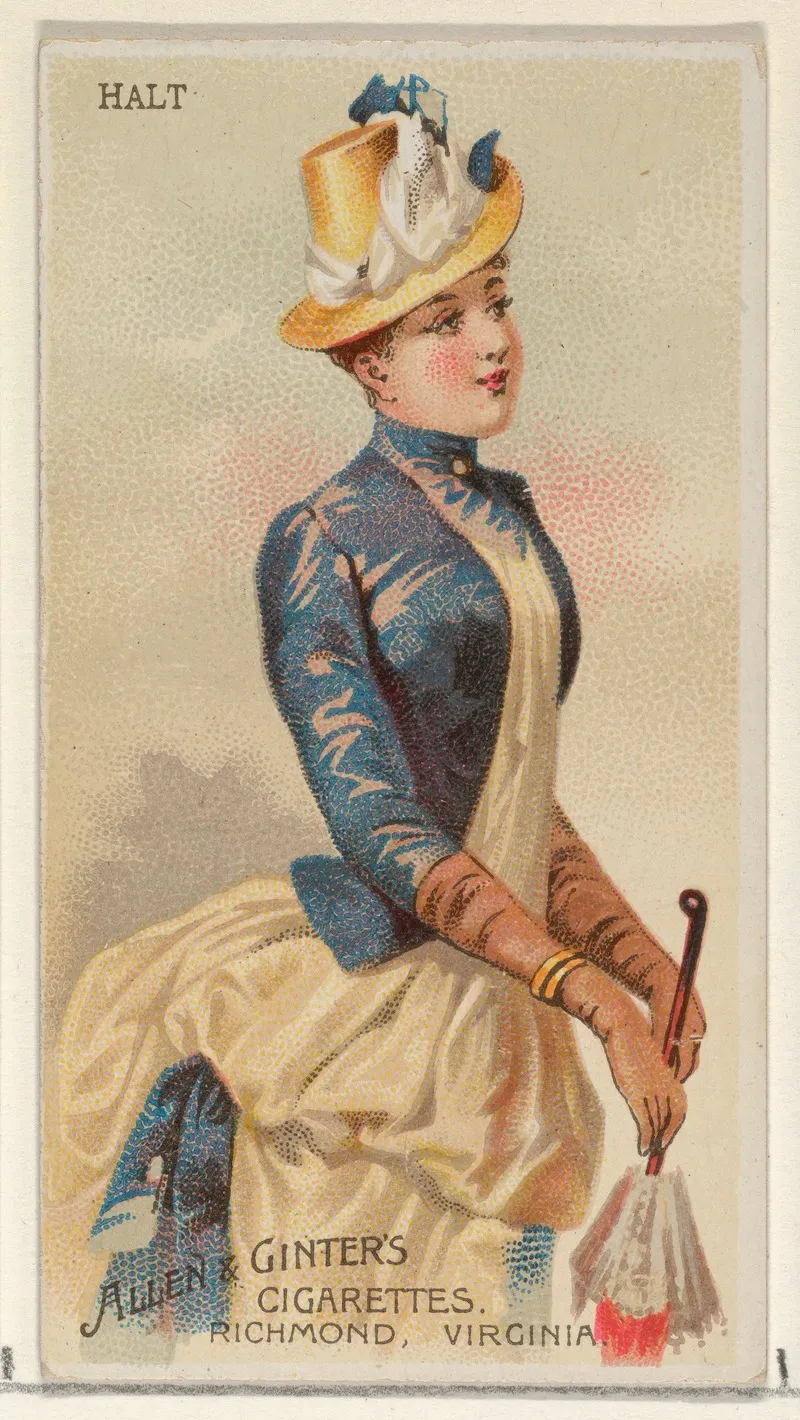 Halt 2 Wall Art by Allen &amp; Ginter - High-Resolution Digital Print