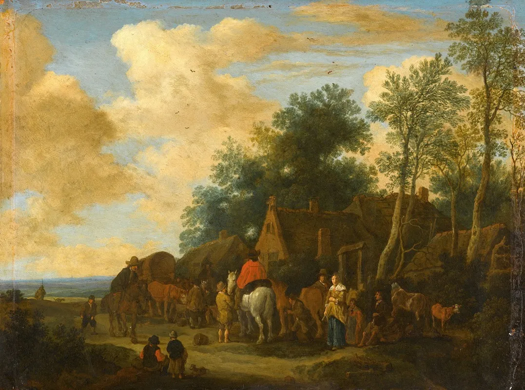 Halting At A Roadside Inn