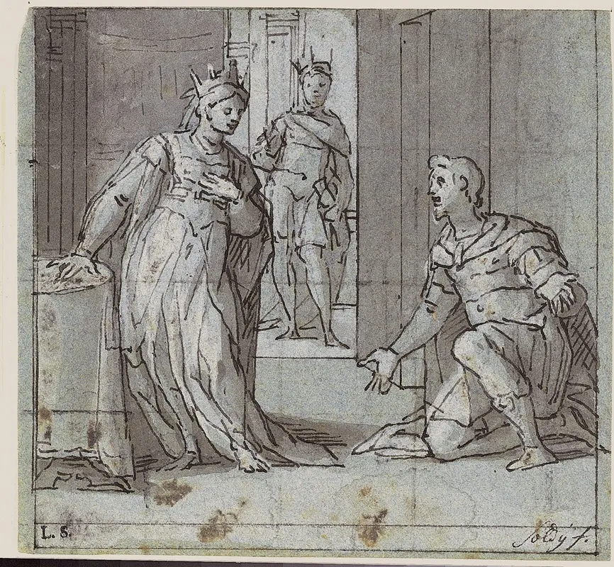 Haman Beder Esther Om Benadning Wall Art by Lazzaro Tavarone - High-Resolution Digital Print