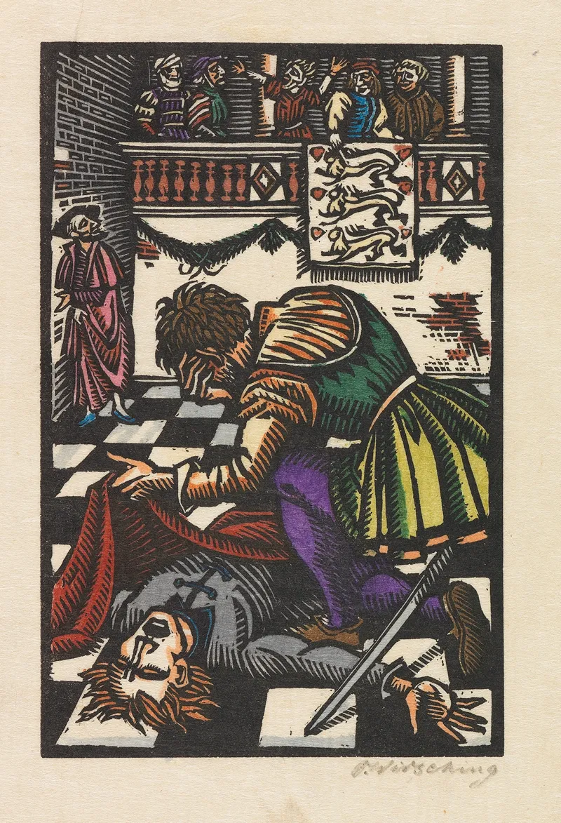 Hamlet 9 Wall Art by Otto Wirsching - High-Resolution Digital Print